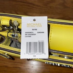 Michael Kors, Yellow, Cross Body Bag